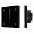 Панель SMART-P6-DIM-G-IN Black (12-24V, 4x3A, Sens, 2.4G) (Arlight, IP20 Пластик, 5 лет)