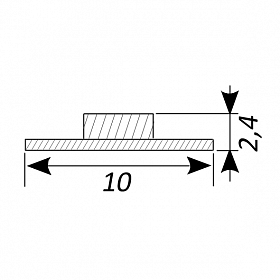 Светодиодная лента CC-5000 3A Day (5060,150 LED, EXP) (ARL, 6 Вт/м, IP20)