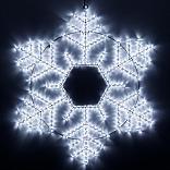 Фигура ARD-SNOWFLAKE-M10-1000x900-504LED White (230V, 31W) (Ardecoled, IP65)