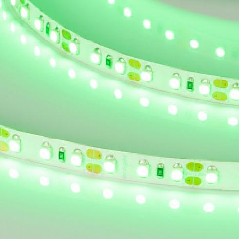 Светодиодная лента RT 2-5000 12V Green 2x (3528, 600 LED, LUX) (Arlight, 9.6 Вт/м, IP20)