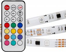 Светодиодная лента SPI-5000SE-5060-30 12V Cx3 RGB-Remote (10mm, 7.2W, IP65) (Arlight, Закрытый, IP65)