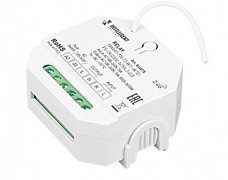 INTELLIGENT ARLIGHT Релейный модуль SMART-701-72-WTI-WTO-PS-IN  (230V, 1x15A, 2.4G) (IARL, IP20 Пластик, 5 лет)