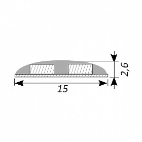 Светодиодная лента RTW 2-5000SE 24V Warm 2x2 (3528, 1200 LED, LUX)