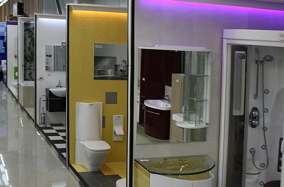 Светодиодная подсветка ванных комнат (салон сантехники)