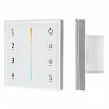 Панель Sens SMART-P38-MIX White (230V, 4 зоны, 2.4G) (Arlight, IP20 Пластик, 5 лет)