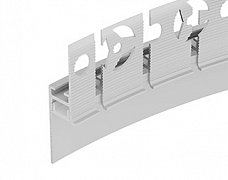 Профиль PLINTUS-FANTOM-BENT-H20-SIDE-2000 WHITE (Arlight, Алюминий)