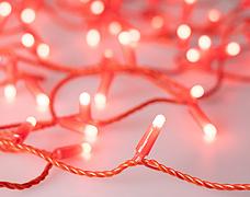 Светодиодная гирлянда ARD-STRING-CLASSIC-10000-RED-100LED-MILK-STD Red (230V, 7W) (Ardecoled, IP65)