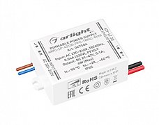 Блок питания ARPJ-SP-42100-PFC-TRIAC-MINI (4W, 21-42V, 100mA) (Arlight, IP65 Пластик, 5 лет)