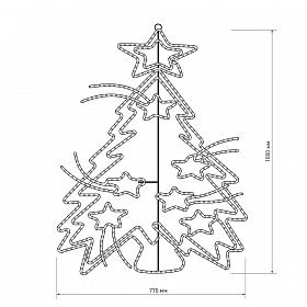 Фигура ARD-FIR-M1-1000x770-648LED (230V, 361W) (Ardecoled, IP65)