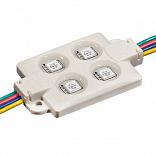 Модуль герметичный ARL-LM5050-4 RGB 12V (Arlight, Закрытый)