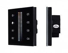 Панель Sens SR-2830B-AC-RF-IN Black (220V,MIX+DIM,4зоны) (Arlight, IP20 Пластик, 3 года)