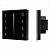 Панель SMART-P34-DIM-IN Black (230V, 0-10V, Sens, 2.4G) (Arlight, IP20 Пластик, 5 лет)