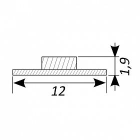 Светодиодная лента RT-5000-3838-2216-288-24V RGBW-MIX (12mm, 19.2W, IP20) (Arlight, 19.2 Вт/м, IP20)