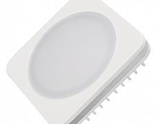 Светодиодная панель LTD-96x96SOL-10W Warm White 3000K (Arlight, IP44 Пластик, 3 года)