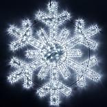 Фигура ARD-SNOWFLAKE-M11-1250x1200-604LED White (230V, 36.5W) (Ardecoled, IP65)